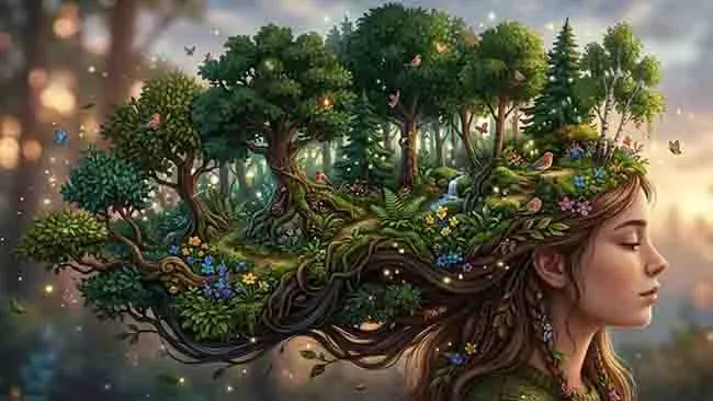 Hutan di Kepala