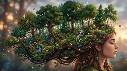 Hutan di Kepala