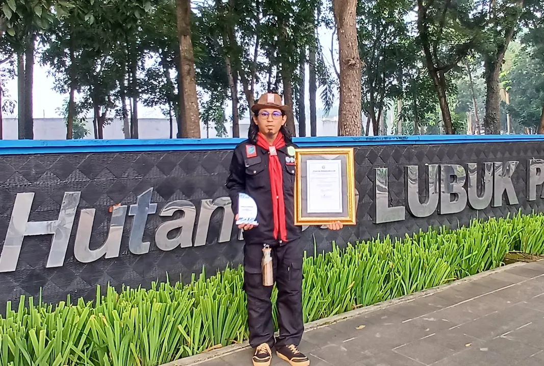 Nurhabli Ridwan, Founder KPA GRAS Raih Juara I Wana Lestari Sumut 2026 Kategori Kader Konservasi Alam