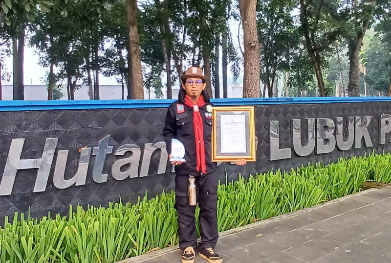 Nurhabli Ridwan, Founder KPA GRAS Raih Juara I Wana Lestari Sumut 2026 Kategori Kader Konservasi Alam