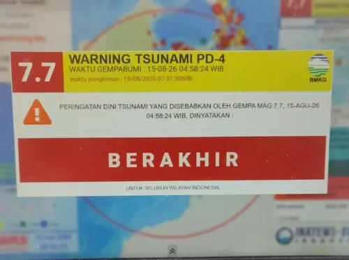 Peringatan Tsunami Gempa M7,7 di Flores Berakhir, BMKG Minta Warga Tetap Pantau Informasi Resmi