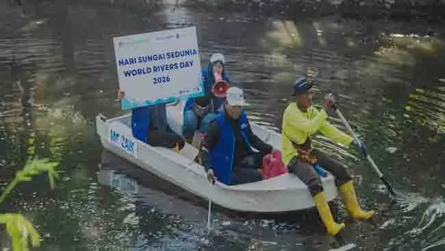 3,12 Ton Sampah Diangkut dari Kali Tebu dalam Aksi Hari Sungai Sedunia 2026