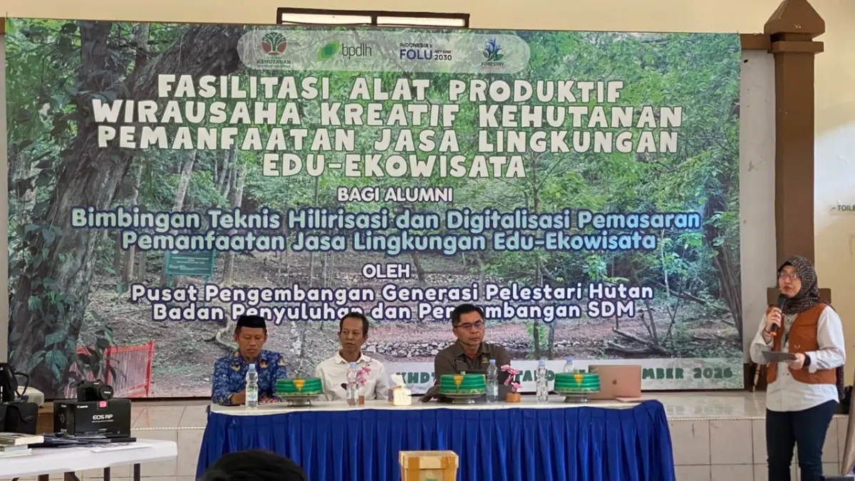 Hutan Lestari, Ekonomi Berdaya, BP2SDM Kemenhut Dorong Lahirnya Ecopreneur Muda Penggerak Masa Depan Konservasi KHDTK Tabo-Tabo