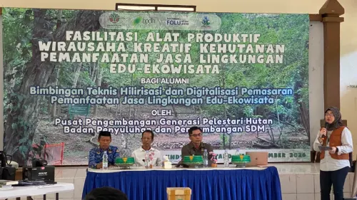 Hutan Lestari, Ekonomi Berdaya, BP2SDM Kemenhut Dorong Lahirnya Ecopreneur Muda Penggerak Masa Depan Konservasi KHDTK Tabo-Tabo