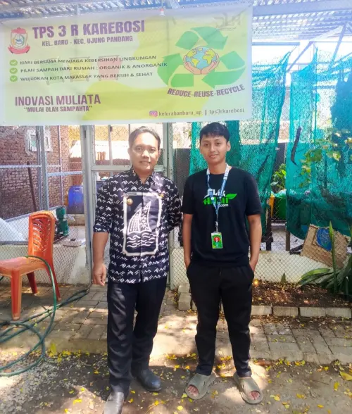 Melalui Sampah, Fajar Harianto Melahirkan Wajah Baru bagi Kelurahan Baru Kota Makassar
