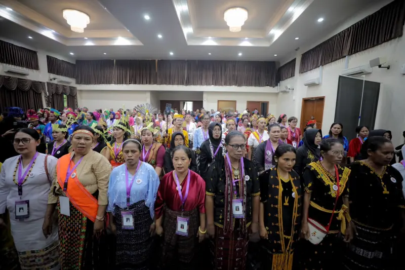 Pertemuan Nasional IV PEREMPUAN AMAN di Sentul Tegaskan Pentingnya Kedaulatan dan Kepemimpinan Perempuan Adat