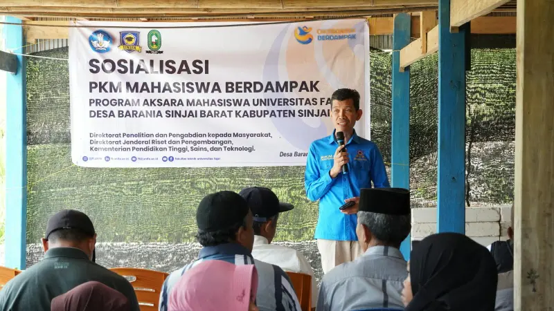 Hilirisasi Teknologi Kampus, Tim PKM Universitas Fajar Bangun Purifikasi Air dan Berdayakan Warga Desa Barania