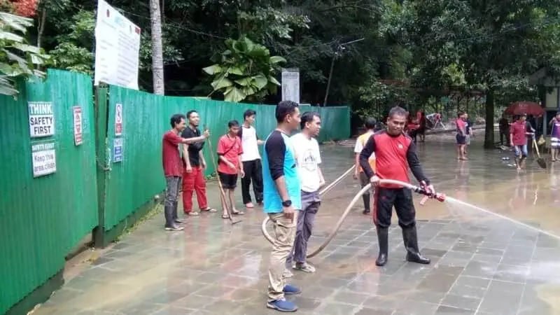 Kawasan Wisata Bantimurung Berbenah Pasca Banjir