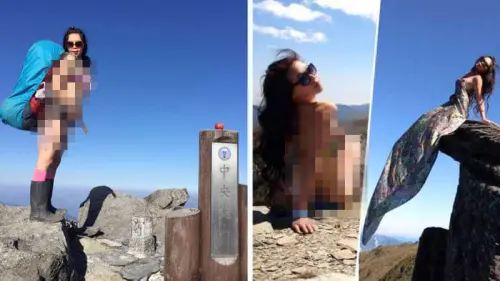 Wu, Pendaki Seksi yang Berpulang Usai Jatuh ke Jurang di Taiwan