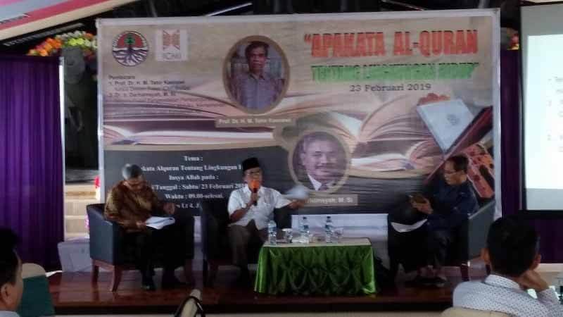 Diskusi Bersama, P3E Suma dan ICMI Ungkap Kata Al Quran Tentang Lingkungan