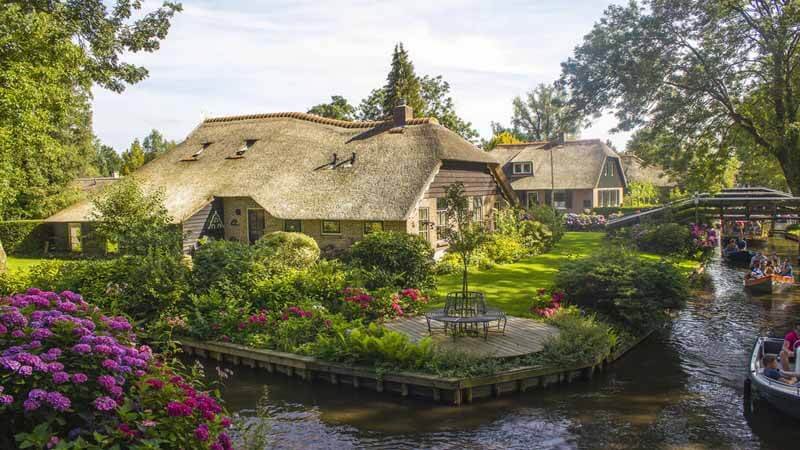 Pesona Giethoorn, Desa Tanpa Polusi Kendaraan