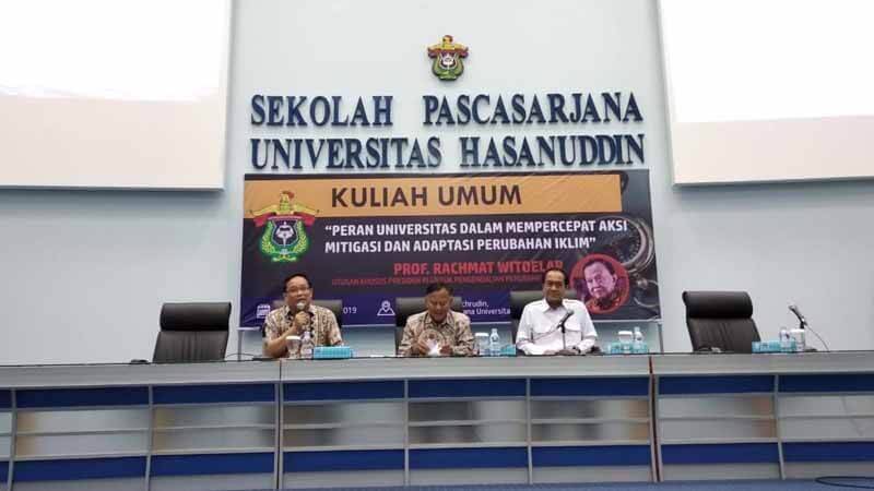 4 Langkah Percepat Aksi Mitigasi dan Adaptasi Perubahan Iklim Menurut Prof Rachmat Witoelar