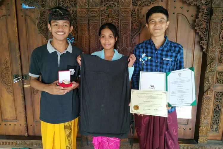 Ciptakan Rompi Anti Peluru dari Gebang, Armour Mike Harumkan SMAN 3 Denpasar