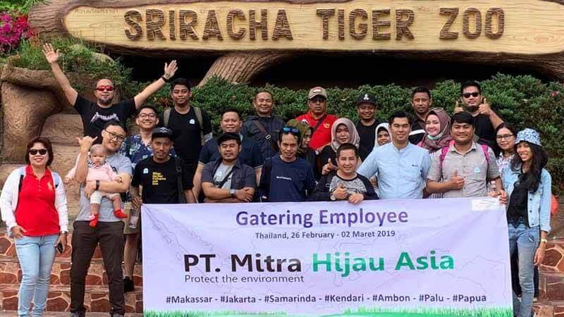 Gatering PT Mitra Hijau Asia ke Thailand, Ini Keseruannya!