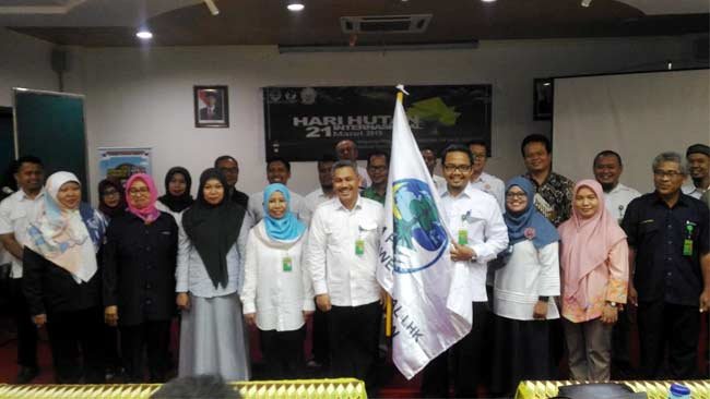 Pengukuhan Pengurus Forsi LHK Sul-Sel Periode 2019-2022 Berlangsung Semarak