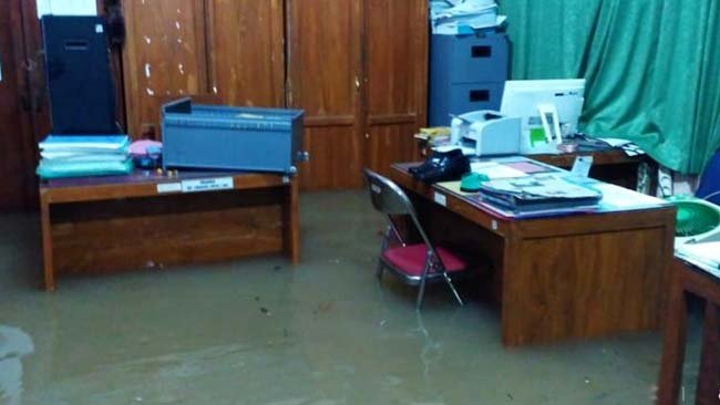Sungai Meluap, Sejumlah Rumah Terendam di Yogyakarta