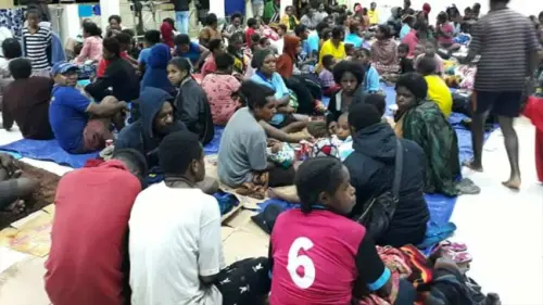 Pengungsi Bencana Banjir di Jayapura Mendekati Angka 10.000 Orang