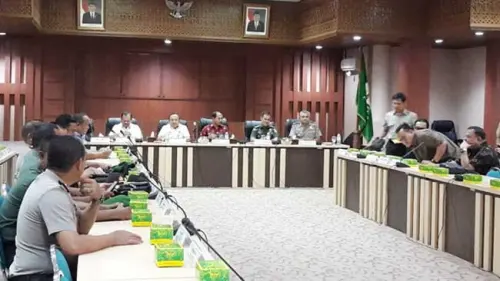 Rakor Pengendalian Karhutla di Aceh Rekomendasikan Penetapan Status Siaga Lebih Dini