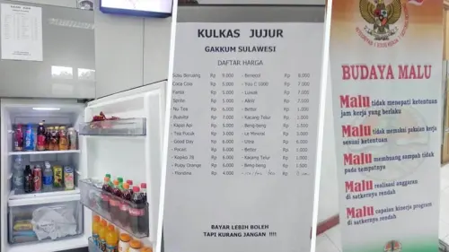 Wow! Ada Kulkas Kejujuran di Balai Gakkum LHK Wilayah Sulawesi