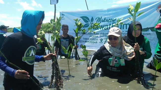 BBKSDA dan Lindungi Hutan Gelar Even "Makassar Rawat Bumi" di Lantebung