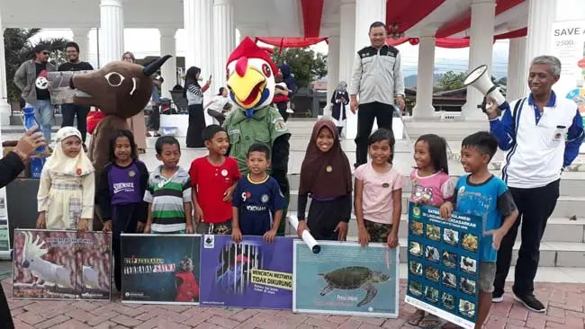 BBKSDA Sulsel Inspirasi Anak-Anak Muda di Kota Palopo Agar Peduli Satwa