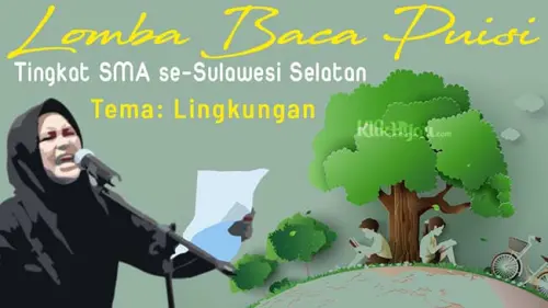 Lomba Baca Puisi Tema Lingkungan Antar SMA se-Sulawesi Selatan