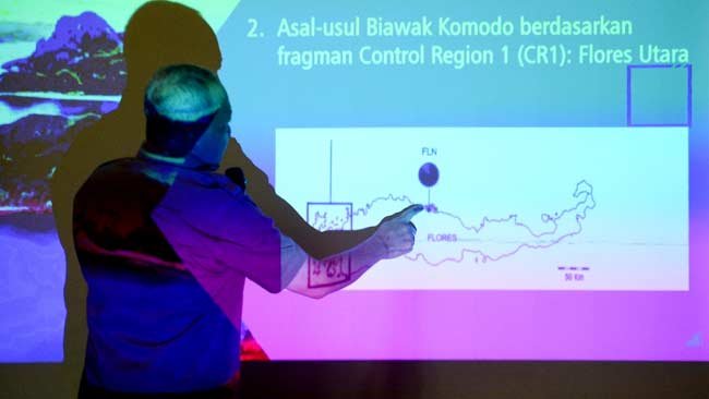 LIPI Uji DNA 6 Ekor Komodo yang Diperdagangkan Secara Ilegal
