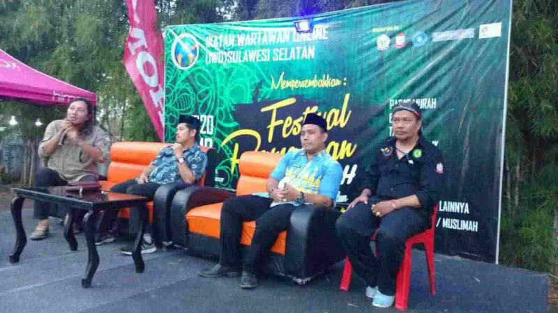 Komunitas Bank Sampah Bincangkan Perilaku Warga di Festival IWO Sulsel