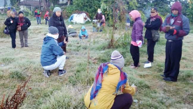 Embun Es di Dieng Banjarnegara Diserang Wisatawan, Ada Apa di Balik Fenomena Alam ini?