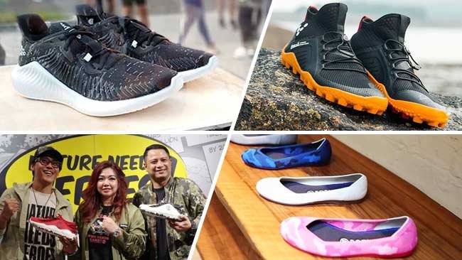 Keren, Sepatu-Sepatu ini Berbahan Sampah Plastik Daur Ulang