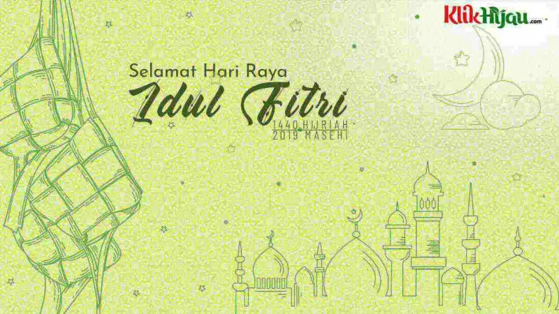 Selamat Lebaran, Selamat Hari Lingkungan Hidup Juga!