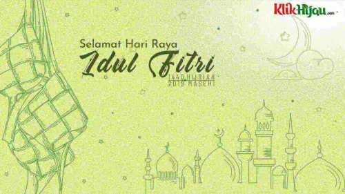 Selamat Lebaran, Selamat Hari Lingkungan Hidup Juga!