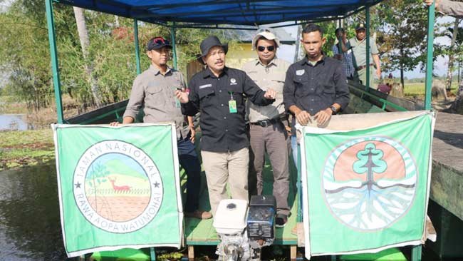 Kunjungan ke Rawa Aopa, Kapus P3E Suma: Ekosistem Rawa Ini Harus Dirawat untuk Keberlanjutan