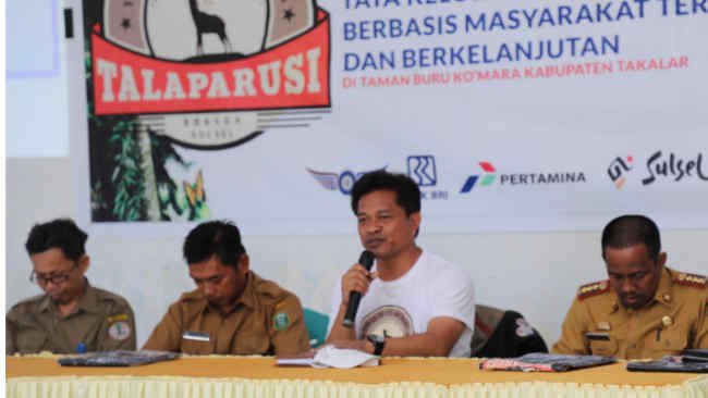 BBKSDA Perkenalkan Talaparusi ke Desa Cakura