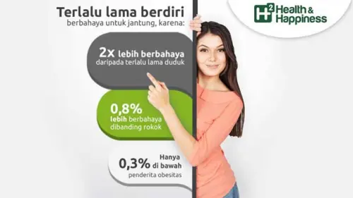 Berbahaya! Jangan Berdiri Lebih dari 5 Jam Sehari