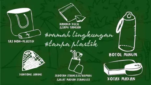 Ini Tips Berkemah HUT Kemedekaan RI Tanpa Plastik