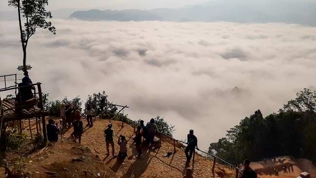 Sedang Viral, Ada Negeri Atas Awan di Provinsi Banten