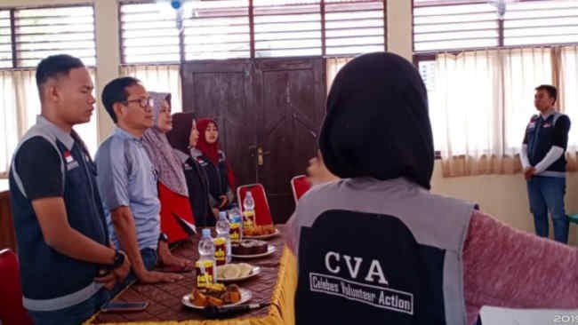 Sikapi Sampah Plastik, CVA Adakan Bina Desa di Sidrap