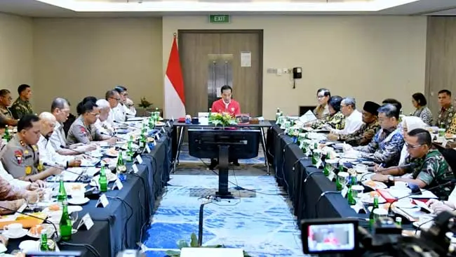 Ratas Bahas Pencegahan Karhutla, Ini 3 Pesan Kunci Presiden Jokowi!