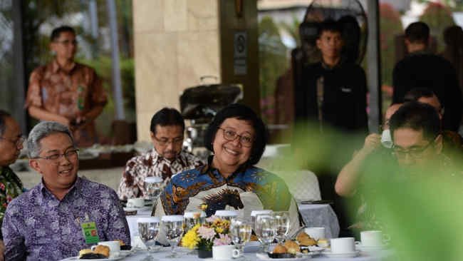 Di Selasar Ruang Rimbawa, Siti Berterima Kasih pada Jajaran KLHK