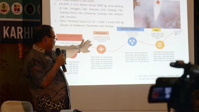 KLHK: Tak Ada Lagi Asap Lintas Batas dari Karhutla