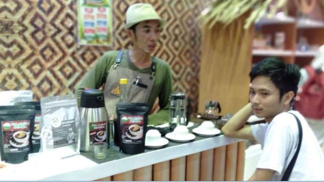 Kopi, Juna dan Pengetahuan Sederhana Soal Kopi di Sulsel Expo