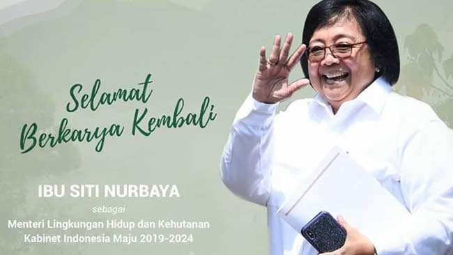 Selamat Datang Kembali Menteri Siti, Ini Prestasinya Selama Menjabat!