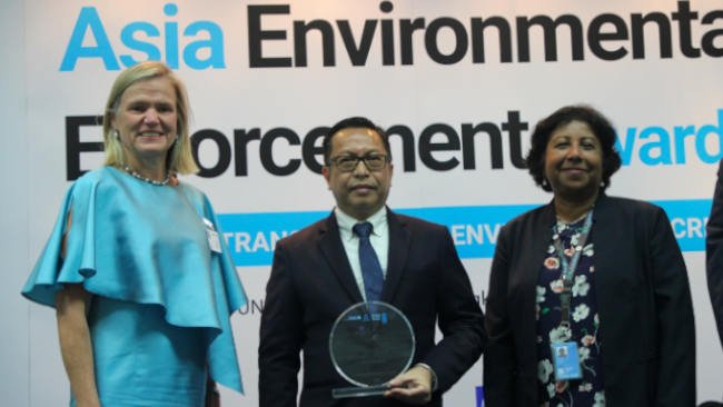 3 Penghargaan Tingkat Asia Jatuh ke Tangan Gakkum KLHK