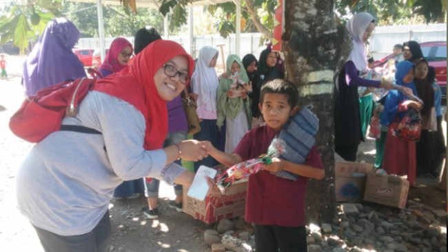 IDI Cabang Gowa Baksos di Pesantren Darul Istiqomah Timbuseng