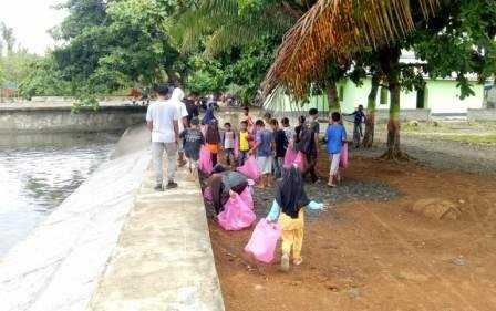 Cara Keren Pegiat Literasi di Mamuju Tengah Kampanye Cinta Lingkungan