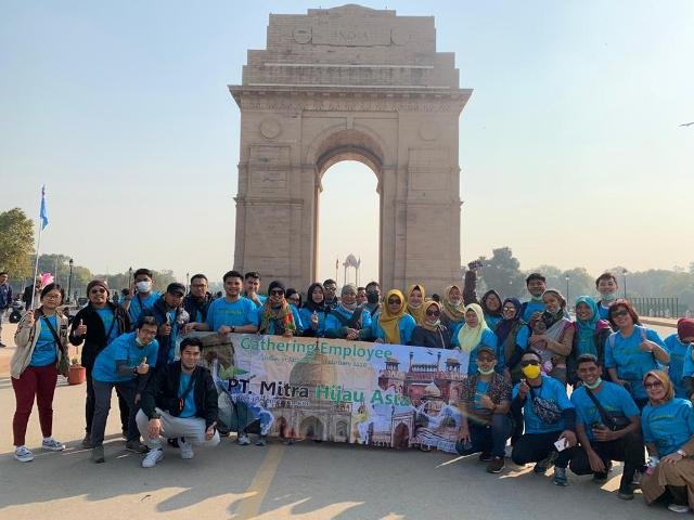 Family Gathering PT Mitra Hijau Asia, Plesiran ke India
