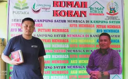 Rumah Koran, Komunitas Literasi Lingkungan di Kaki Gunung Bawakaraeng