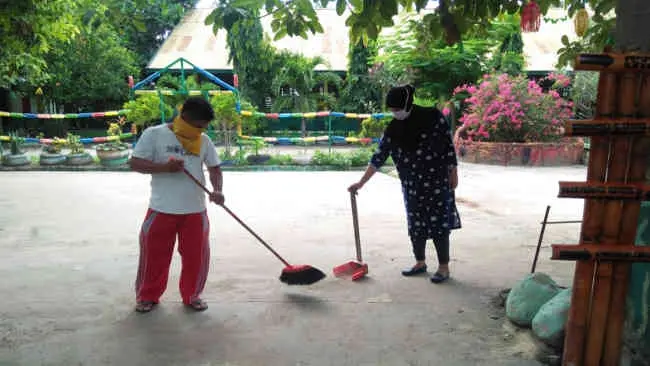 5 Program Peduli Lingkungan MTs Al-Falah Arungkeke di Musim Covid -19