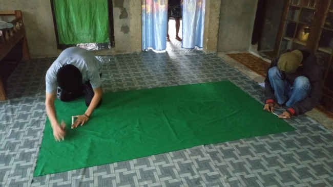 Beraksi Cegah Covid-19, KP2K Buat Masker Sendiri dan Bagikan Gratis